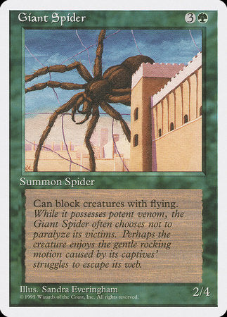 Giant Spider [Fourth Edition] | Eastridge Sports Cards & Games