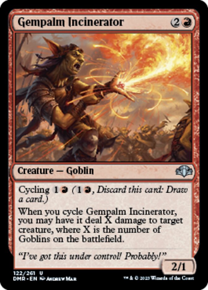 Gempalm Incinerator [Dominaria Remastered] | Eastridge Sports Cards & Games
