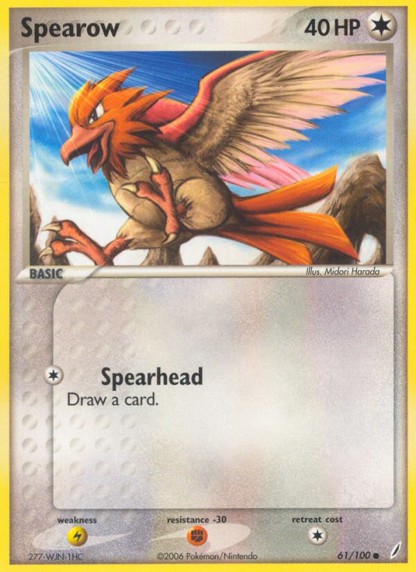 Spearow (61/100) [EX: Crystal Guardians] | Eastridge Sports Cards & Games