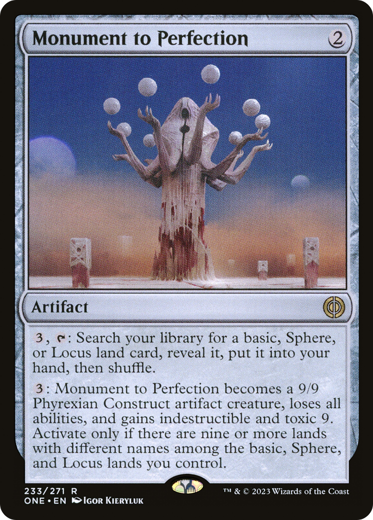 Monument to Perfection [Phyrexia: All Will Be One] | Eastridge Sports Cards & Games