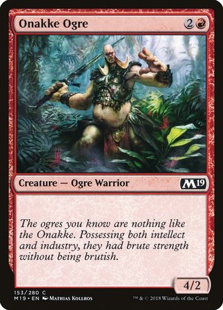 Onakke Ogre [Core Set 2019] | Eastridge Sports Cards & Games