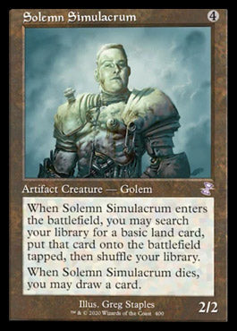 Solemn Simulacrum (Timeshifted) [Time Spiral Remastered] | Eastridge Sports Cards & Games