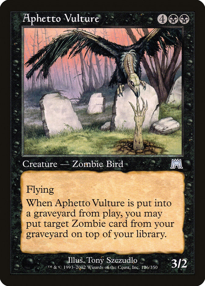 Aphetto Vulture [Onslaught] | Eastridge Sports Cards & Games
