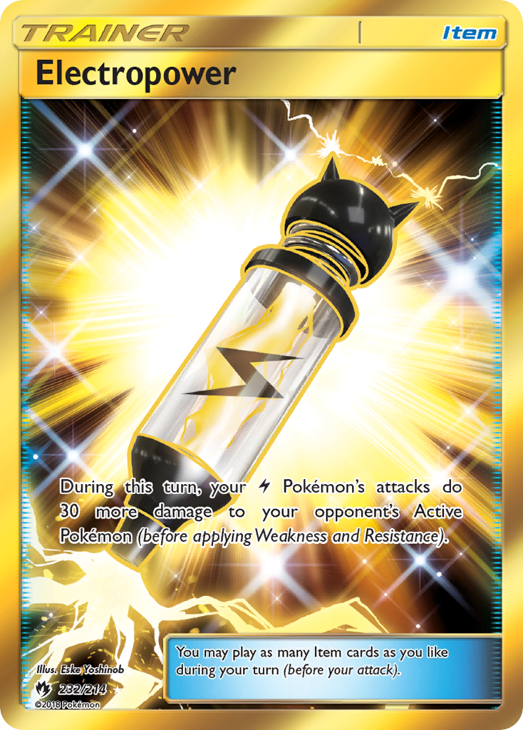 Electropower (232/214) [Sun & Moon: Lost Thunder] | Eastridge Sports Cards & Games