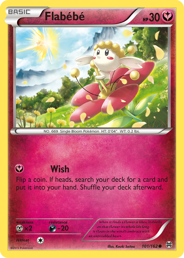 Flabebe (101/162) [XY: BREAKthrough] | Eastridge Sports Cards & Games