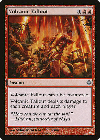 Volcanic Fallout [Archenemy] | Eastridge Sports Cards & Games