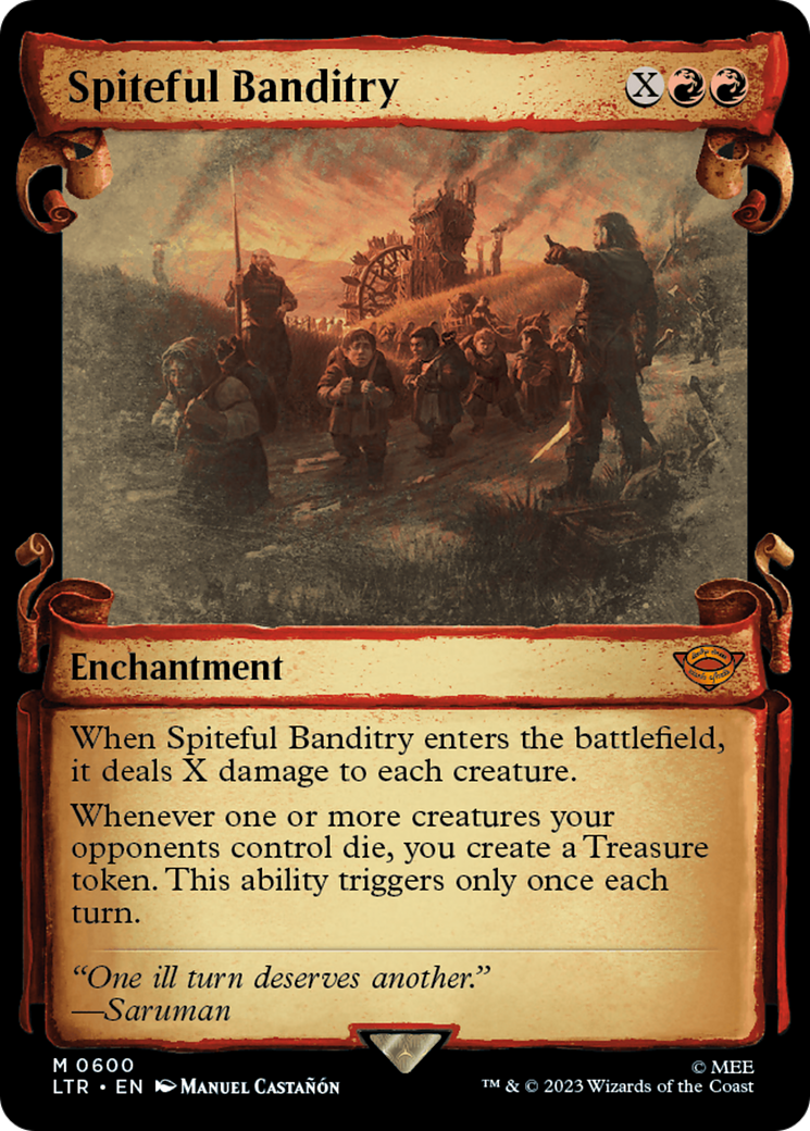 Spiteful Banditry [The Lord of the Rings: Tales of Middle-Earth Showcase Scrolls] | Eastridge Sports Cards & Games