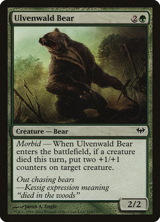 Ulvenwald Bear [Dark Ascension] | Eastridge Sports Cards & Games