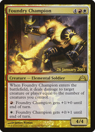 Foundry Champion [Gatecrash Promos] | Eastridge Sports Cards & Games