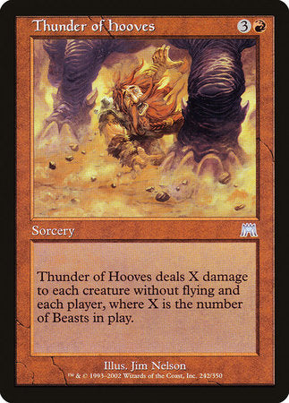 Thunder of Hooves [Onslaught] | Eastridge Sports Cards & Games