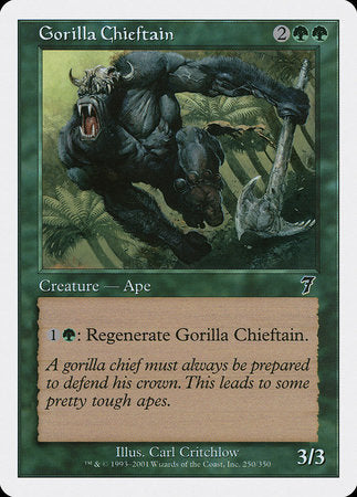 Gorilla Chieftain [Seventh Edition] | Eastridge Sports Cards & Games