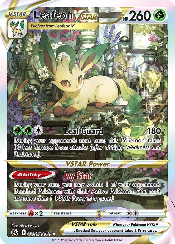 Leafeon VSTAR (GG35/GG70) [Sword & Shield: Crown Zenith] | Eastridge Sports Cards & Games