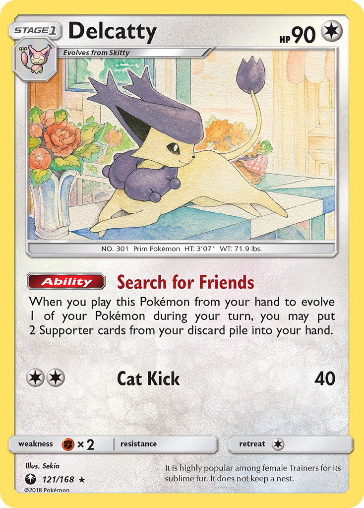 Delcatty (121/168) [Sun & Moon: Celestial Storm] | Eastridge Sports Cards & Games