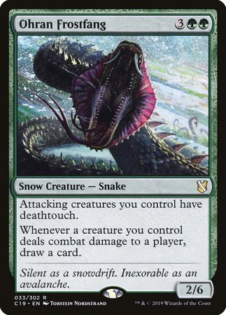 Ohran Frostfang [Commander 2019] | Eastridge Sports Cards & Games