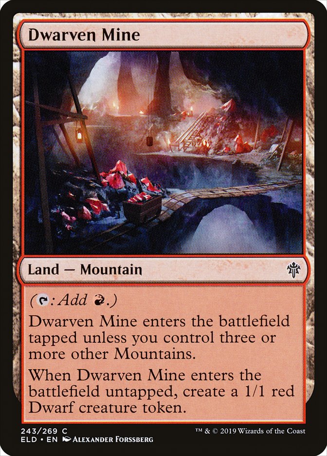 Dwarven Mine [Throne of Eldraine] | Eastridge Sports Cards & Games