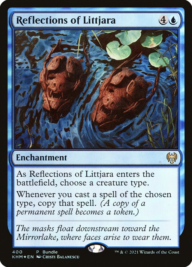 Reflections of Littjara (KHM Bundle) [Kaldheim] | Eastridge Sports Cards & Games