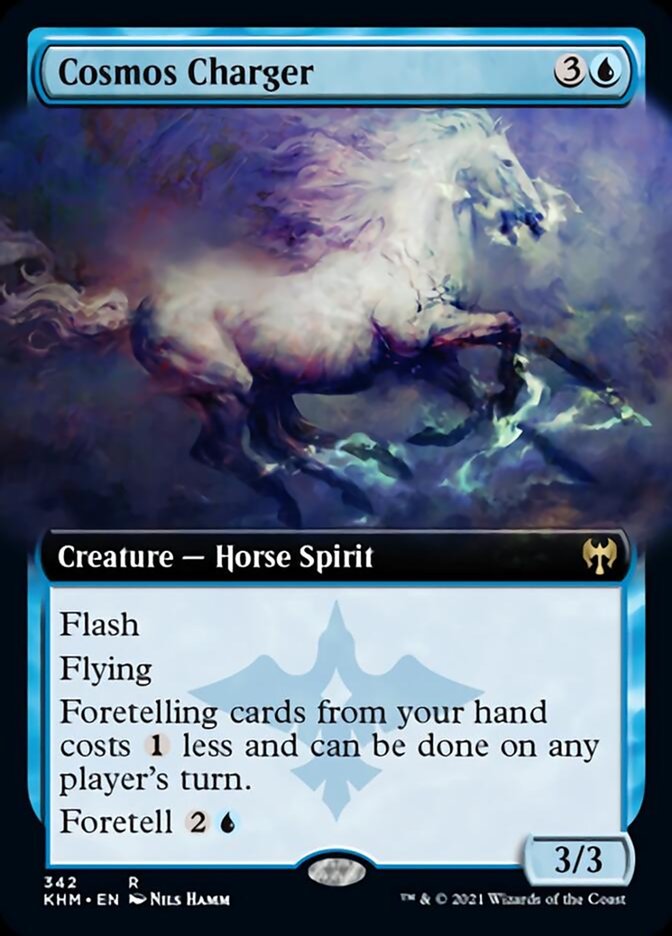 Cosmos Charger (Extended Art) [Kaldheim] | Eastridge Sports Cards & Games