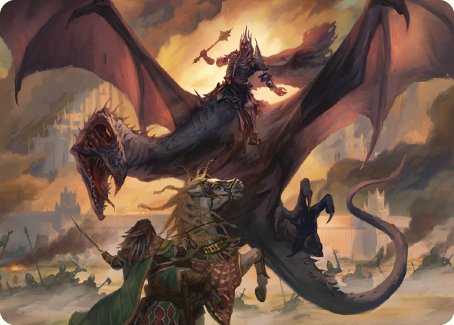 Witch-king, Bringer of Ruin Art Card [The Lord of the Rings: Tales of Middle-earth Art Series] | Eastridge Sports Cards & Games