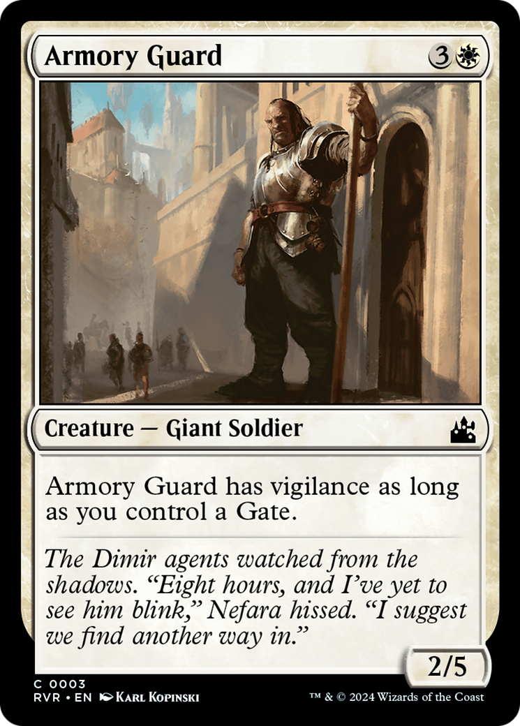 Armory Guard [Ravnica Remastered] | Eastridge Sports Cards & Games