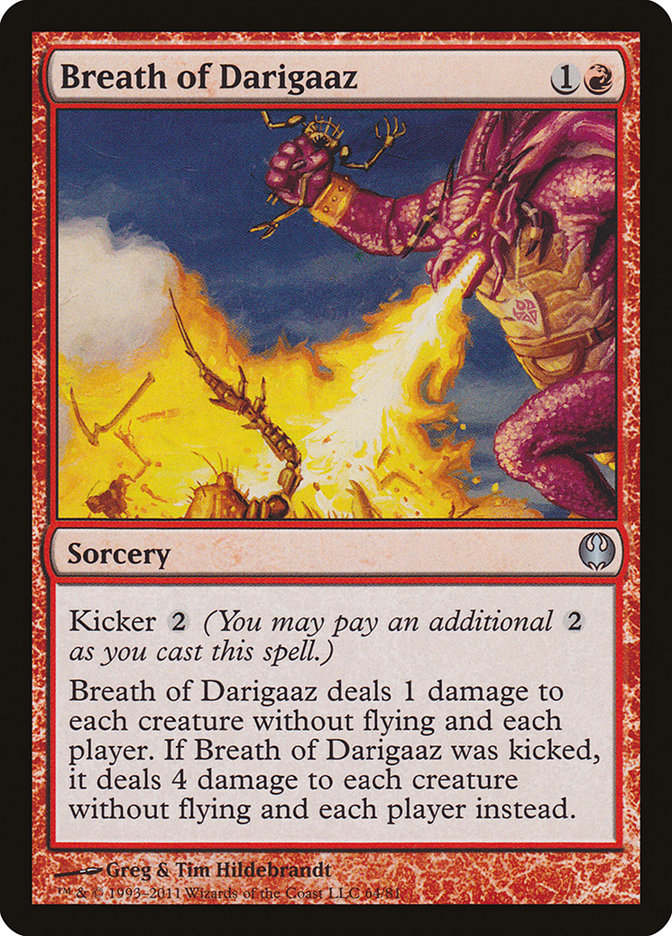 Breath of Darigaaz [Duel Decks: Knights vs. Dragons] | Eastridge Sports Cards & Games