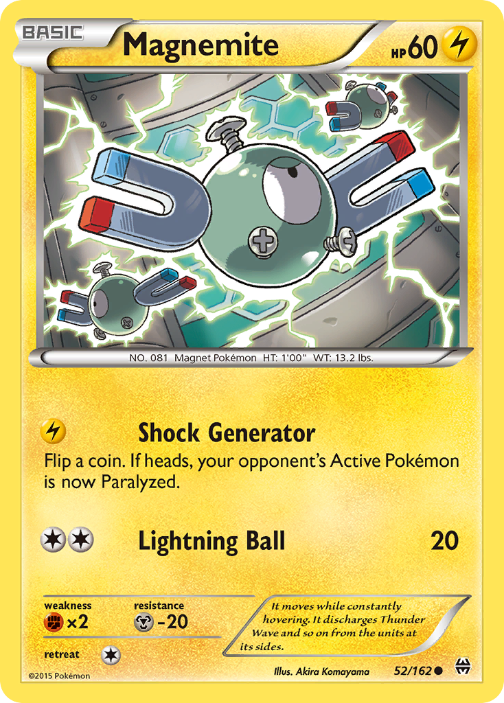 Magnemite (52/162) [XY: BREAKthrough] | Eastridge Sports Cards & Games