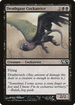 Deathgaze Cockatrice [Magic 2014] | Eastridge Sports Cards & Games