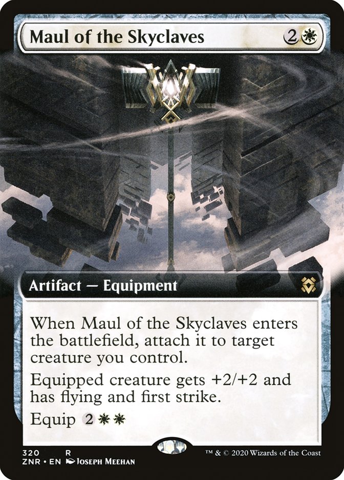 Maul of the Skyclaves (Extended Art) [Zendikar Rising] | Eastridge Sports Cards & Games