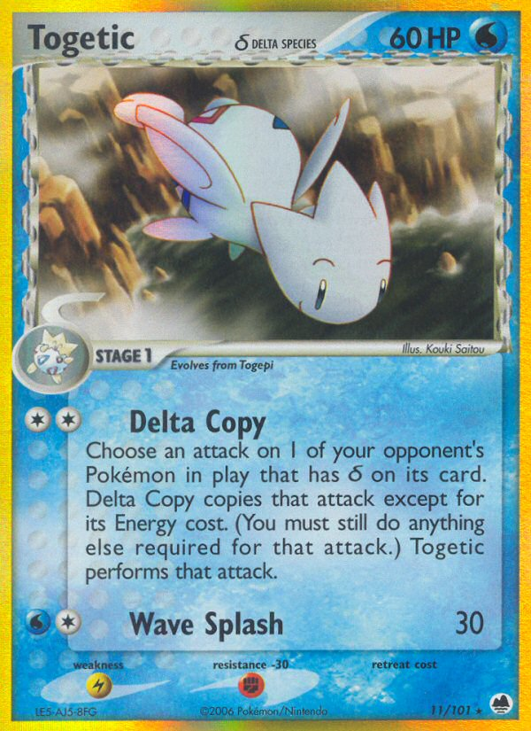 Togetic (11/101) (Delta Species) [EX: Dragon Frontiers] | Eastridge Sports Cards & Games