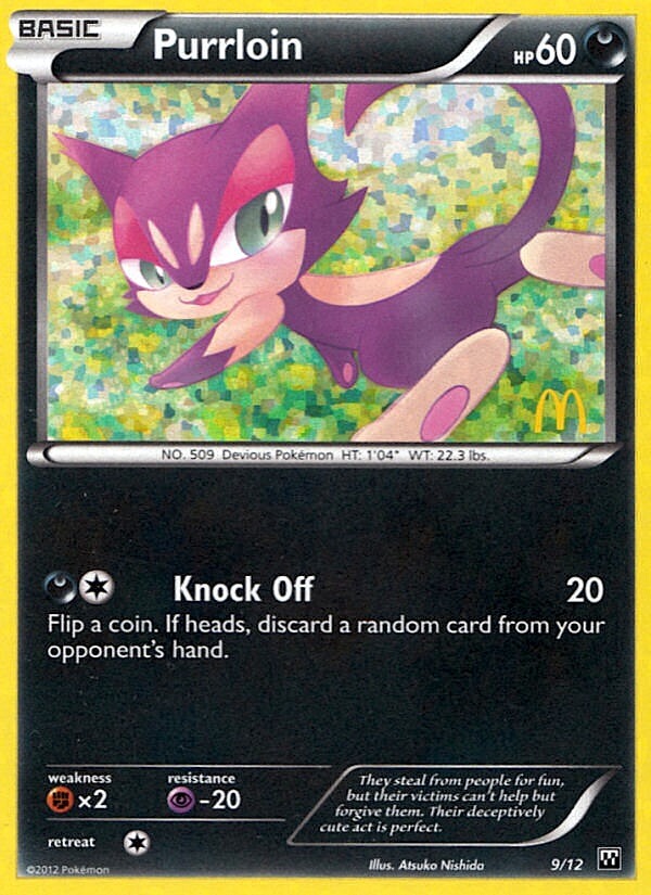 Purrloin (9/12) [McDonald's Promos: 2012 Collection] | Eastridge Sports Cards & Games