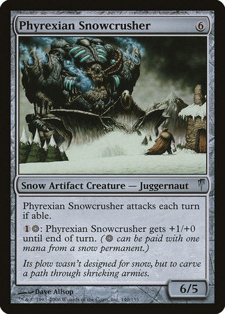 Phyrexian Snowcrusher [Coldsnap] | Eastridge Sports Cards & Games