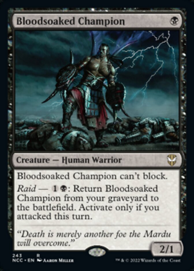Bloodsoaked Champion [Streets of New Capenna Commander] | Eastridge Sports Cards & Games
