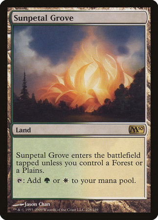 Sunpetal Grove [Magic 2010] | Eastridge Sports Cards & Games