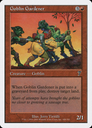 Goblin Gardener [Seventh Edition] | Eastridge Sports Cards & Games