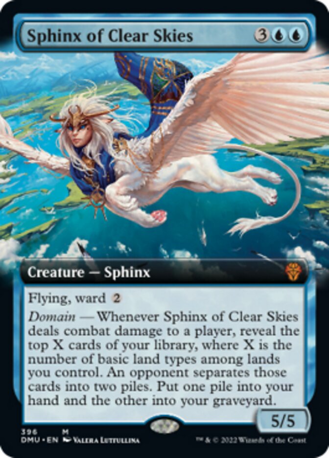 Sphinx of Clear Skies (Extended Art) [Dominaria United] | Eastridge Sports Cards & Games