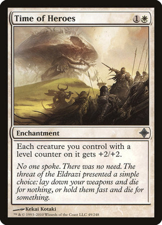 Time of Heroes [Rise of the Eldrazi] | Eastridge Sports Cards & Games