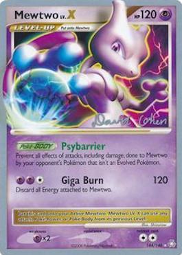 Mewtwo LV.X (144/146) (Stallgon - David Cohen) [World Championships 2009] | Eastridge Sports Cards & Games