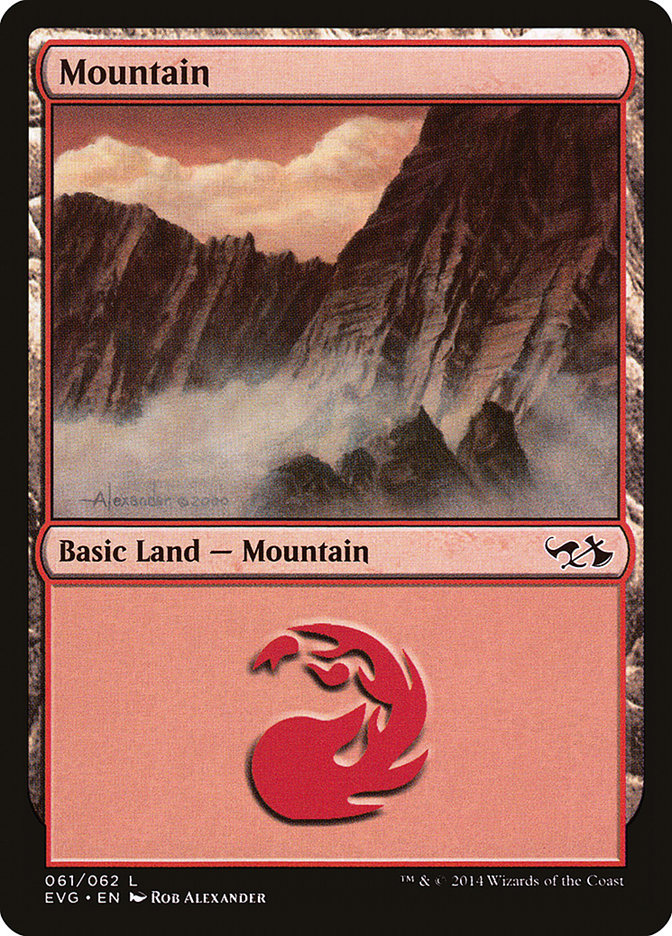 Mountain (61) (Elves vs. Goblins) [Duel Decks Anthology] | Eastridge Sports Cards & Games