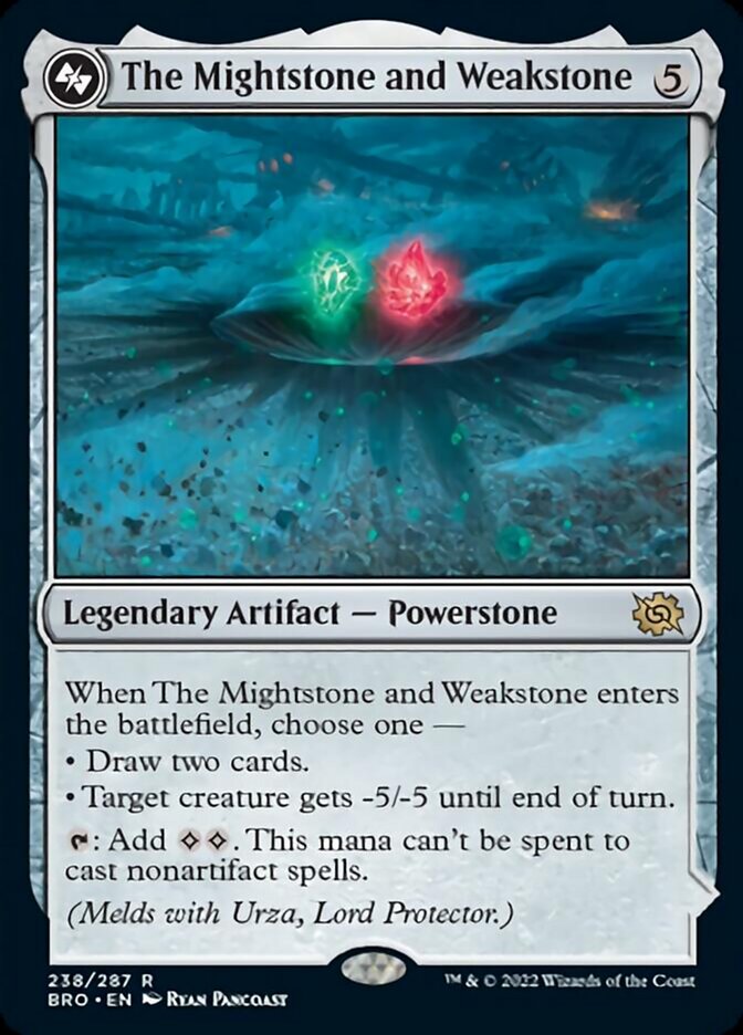 The Mightstone and Weakstone [The Brothers' War] | Eastridge Sports Cards & Games