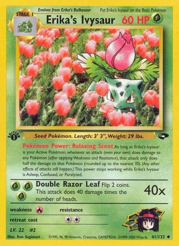 Erika's Ivysaur (41/132) [Gym Challenge 1st Edition] | Eastridge Sports Cards & Games