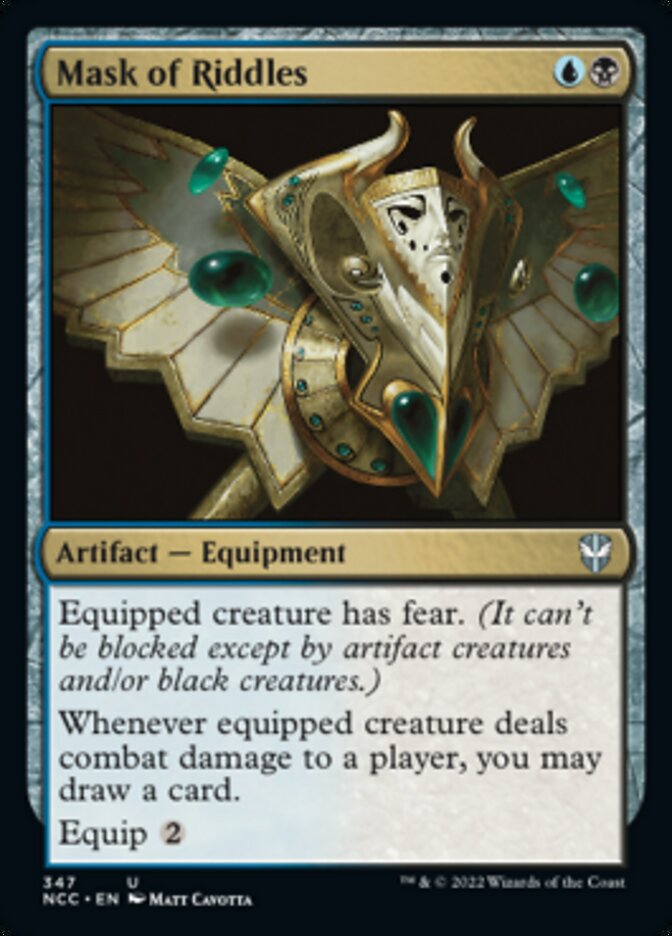 Mask of Riddles [Streets of New Capenna Commander] | Eastridge Sports Cards & Games