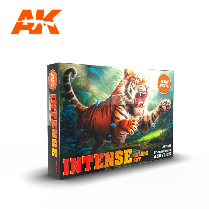 AK Interactive Intense Set (6 Paints) | Eastridge Sports Cards & Games