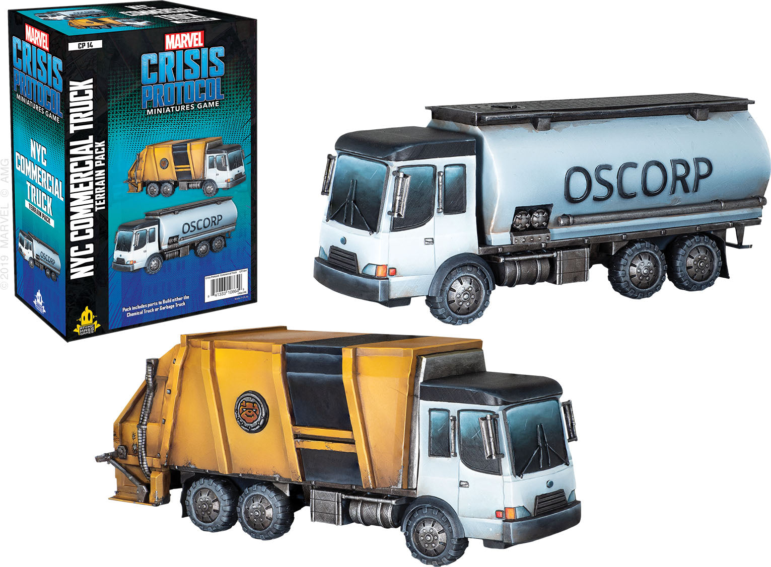 Marvel: Crisis Protocol - NYC Commercial Truck Terrain Pack | Eastridge Sports Cards & Games