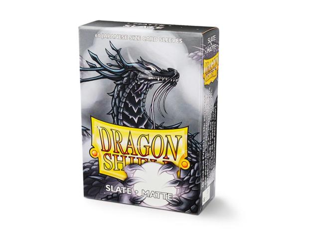 Dragon Shield Sleeves: Japanese Matte Slate (Box Of 60) | Eastridge Sports Cards & Games
