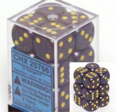 CHESSEX Speckled 12D6 Twilight 16MM (CHX25766) | Eastridge Sports Cards & Games