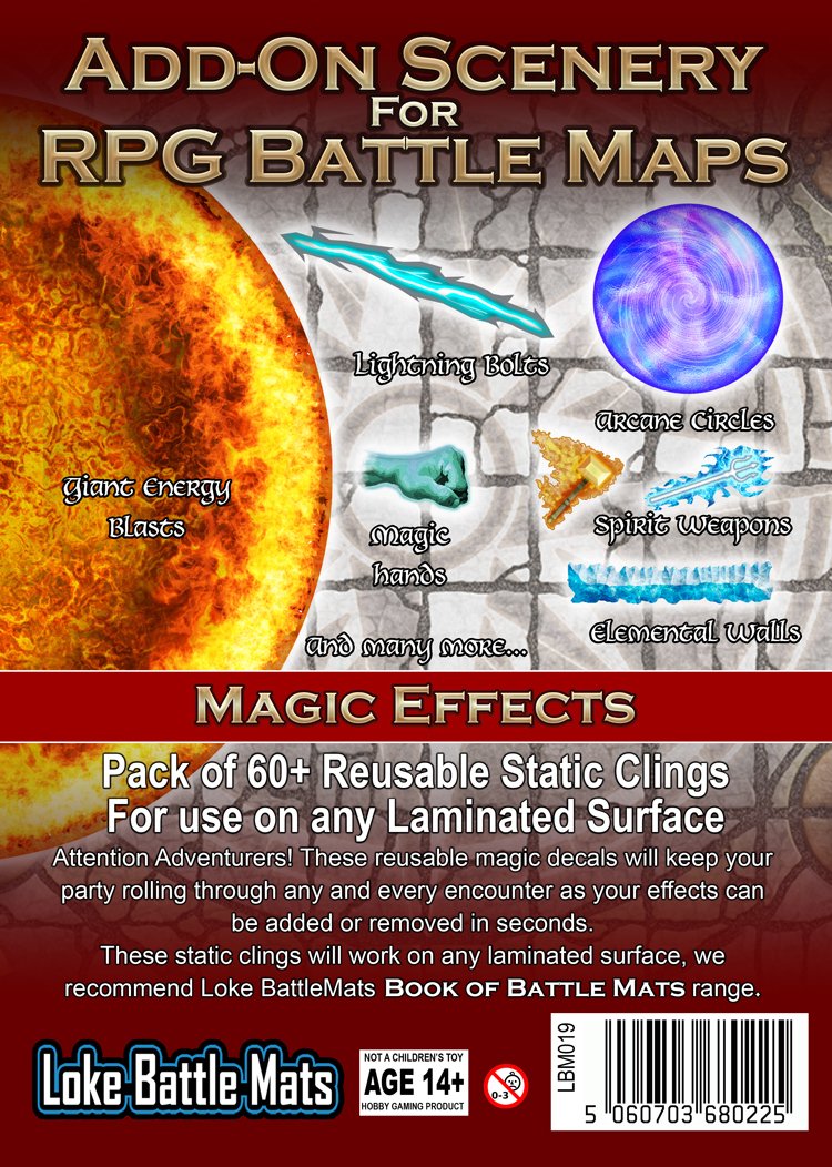 Add-on Scenery for RPG Battle Maps - Magic Effects | Eastridge Sports Cards & Games