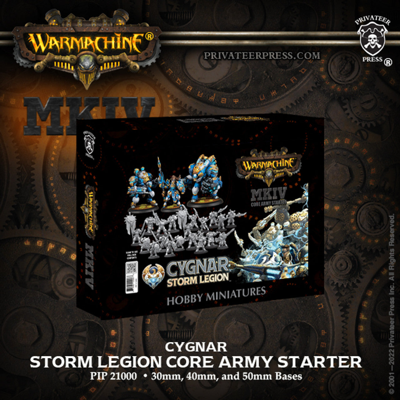 Warmachine MKIV: Cygnar Storm Legion - Core Army Starter | Eastridge Sports Cards & Games