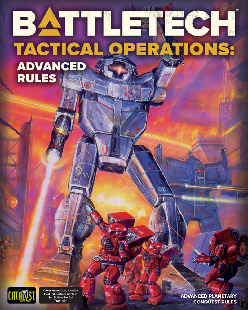 Battletech - Tactical Operations, Advanced Rules | Eastridge Sports Cards & Games