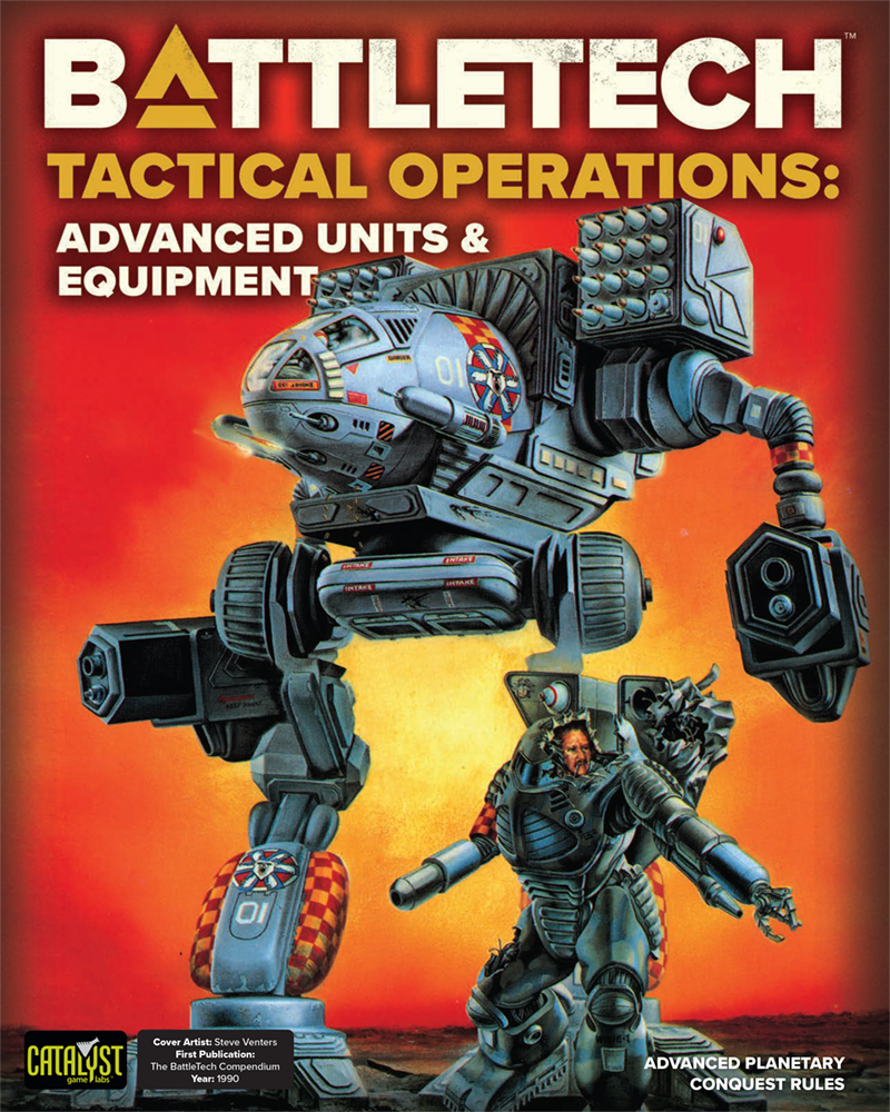 Battletech - Tactical Operations, Advanced Units and Equipment | Eastridge Sports Cards & Games