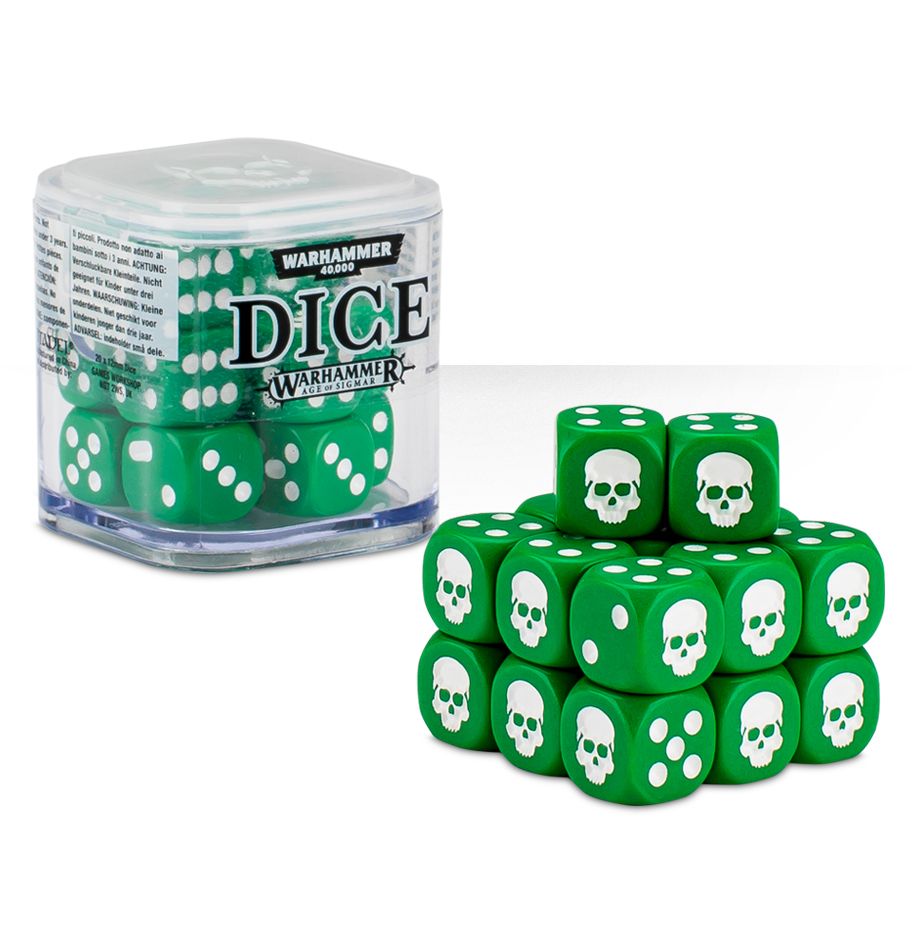 Dice Cube - Green | Eastridge Sports Cards & Games