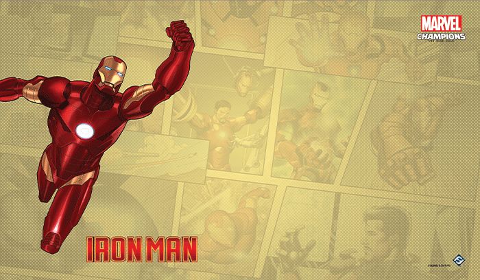 Marvel Champions LCG: Iron Man Game Mat | Eastridge Sports Cards & Games